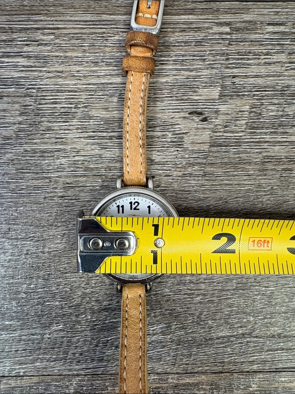 Shinola The Birdy 34mm Argonite-775 White Dial Leather Watch Women’s